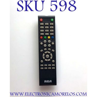 CONTROL REMOTO PARA TV RCA NUMERO DE PARTE YS-514-2